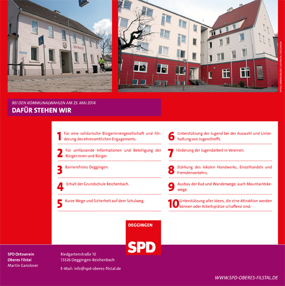 SPD Wahlkampagne