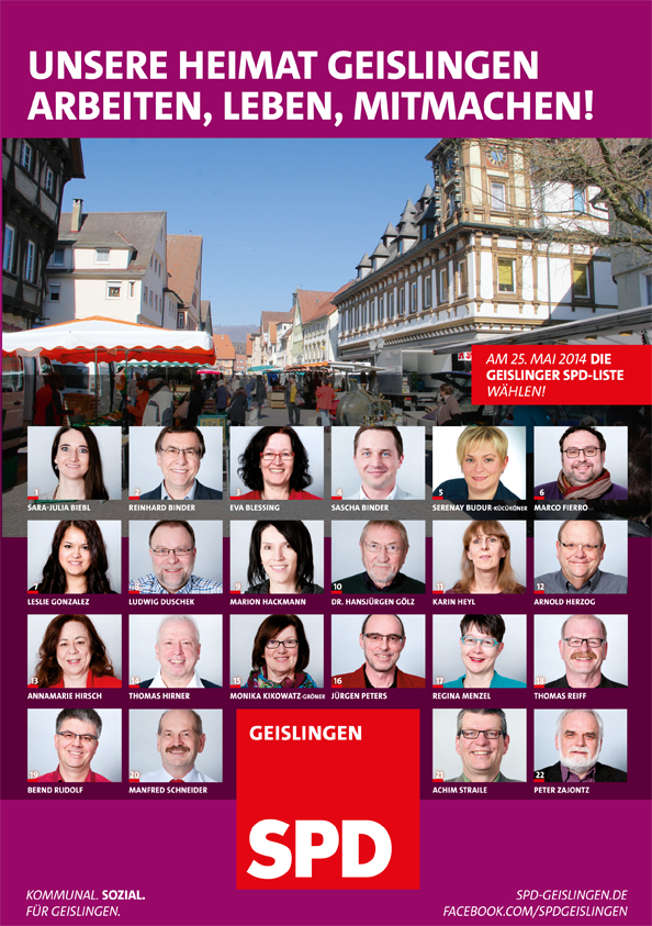 SPD Wahlkampagne