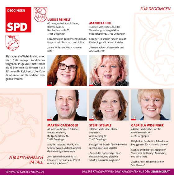 SPD Wahlkampagne